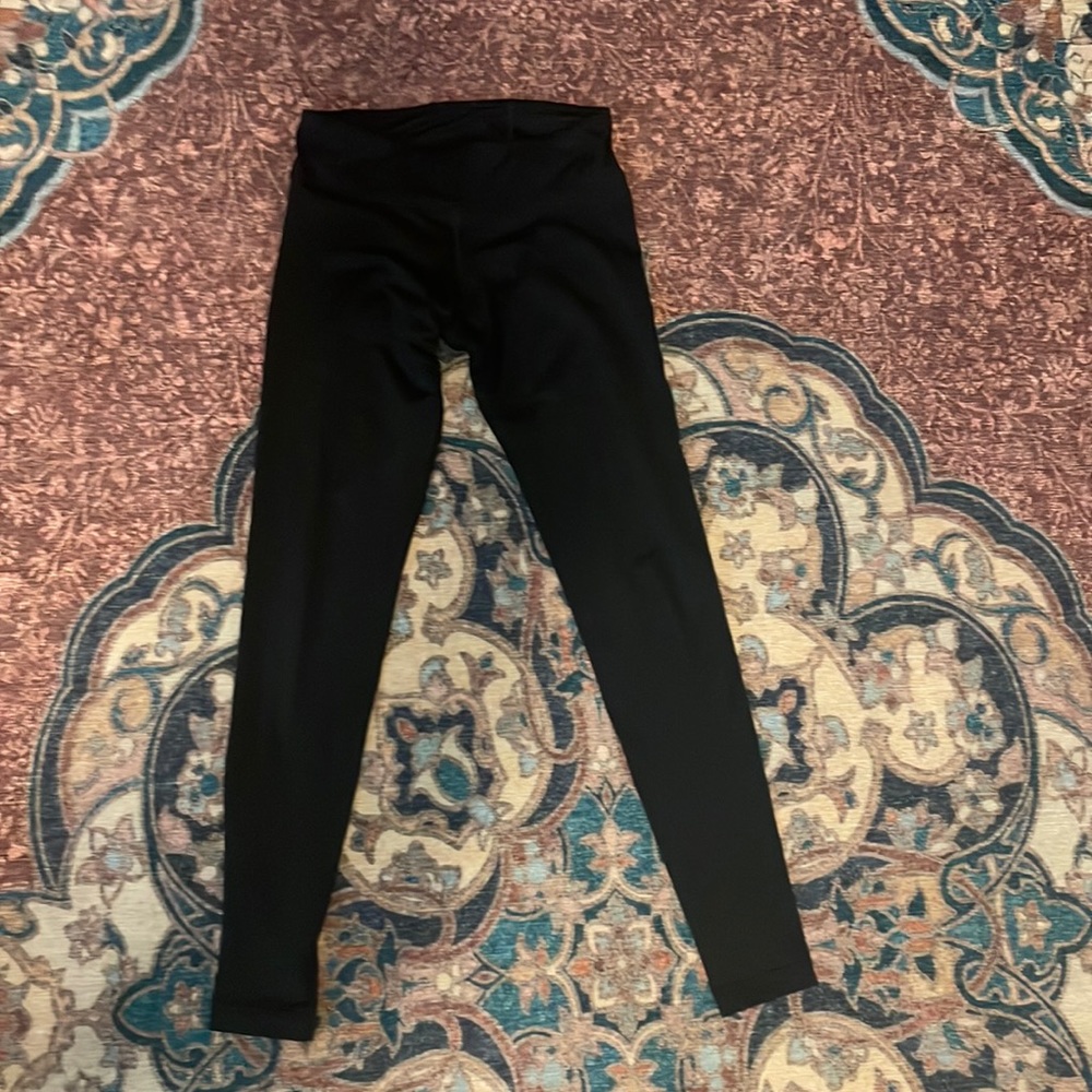 under armor black thermal leggings size small